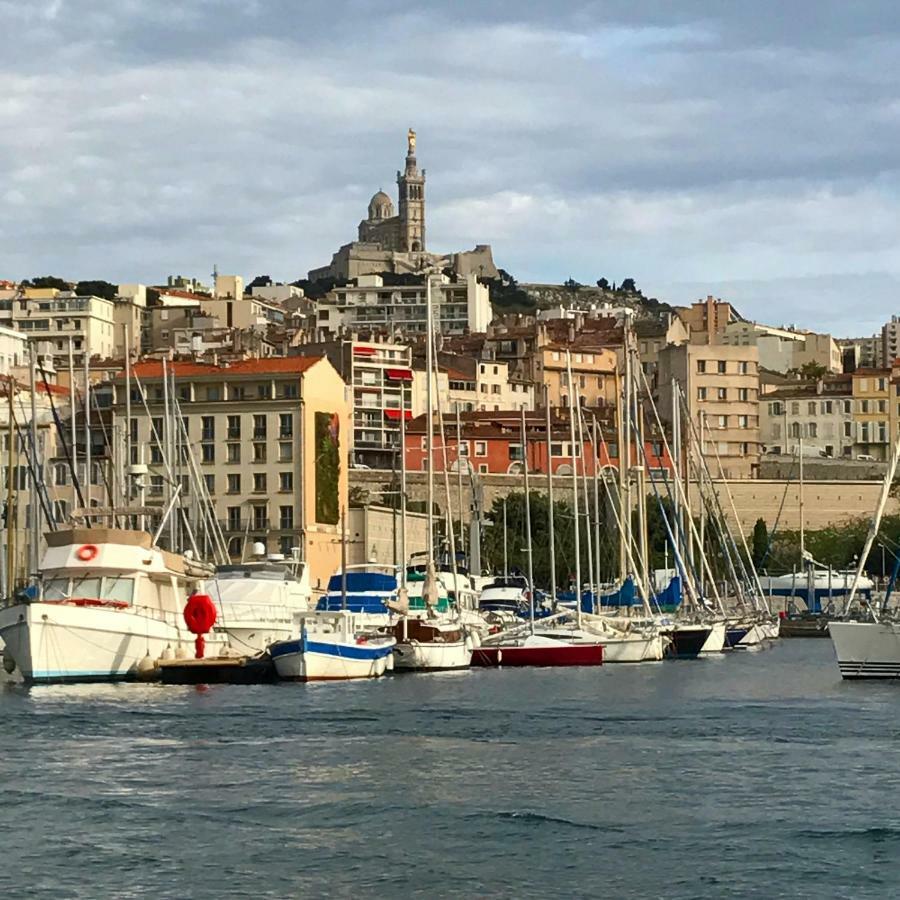 Le Penequet : L'Appartement Du Vieux Port ☺ Марсель Екстер'єр фото