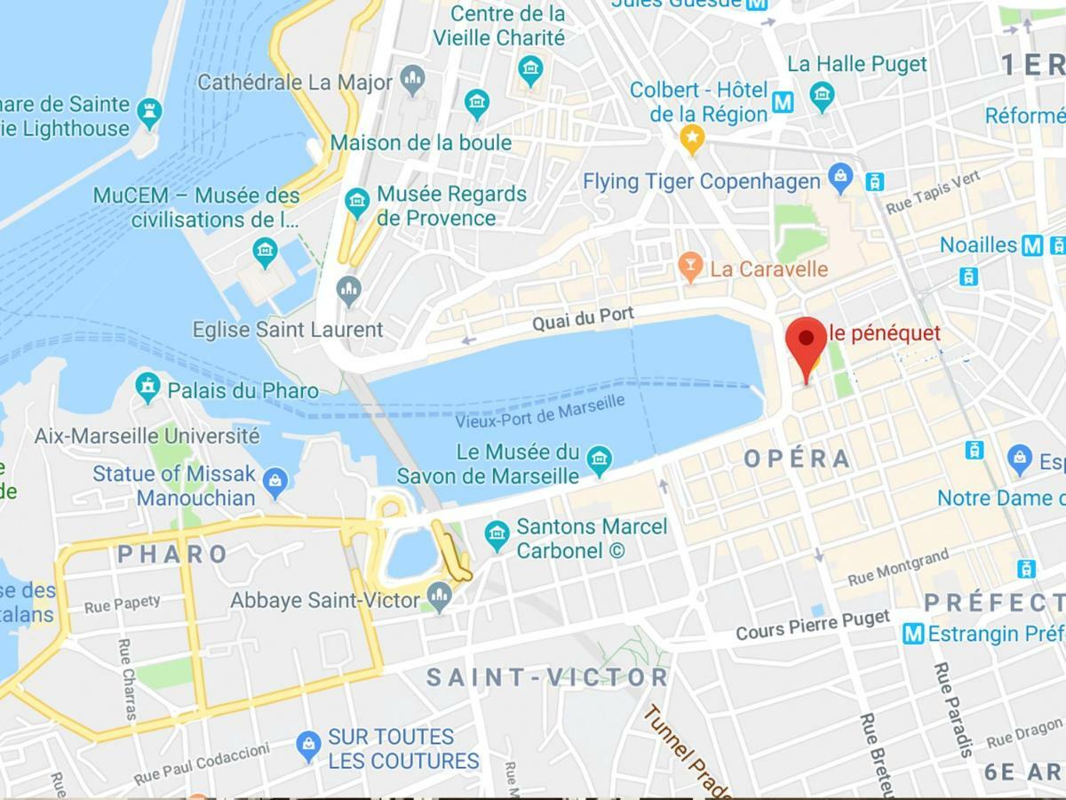 Le Penequet : L'Appartement Du Vieux Port ☺ Марсель Екстер'єр фото